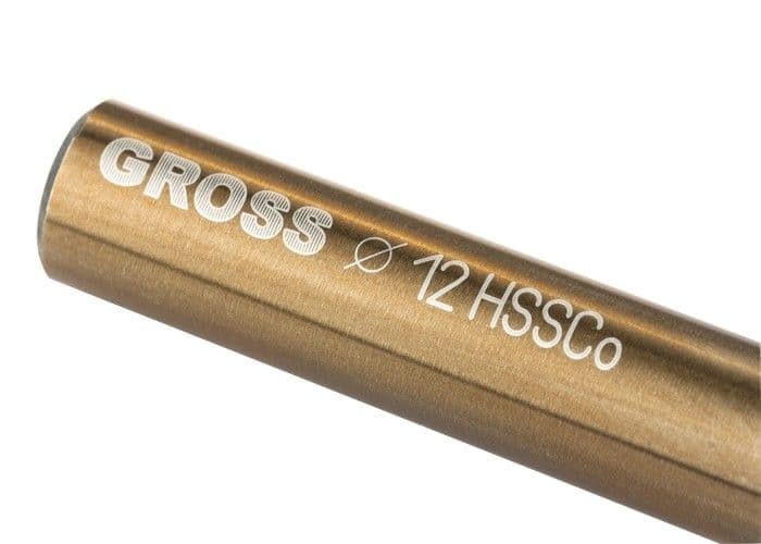 Сверло спиральное по металлу, 12 мм, HSS-Co Gross оптом и в розницу на сайте Сталь Крепеж